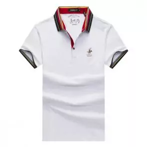 shark hommes t-shirt polo shirt summer lapel cotton polo embroidery white